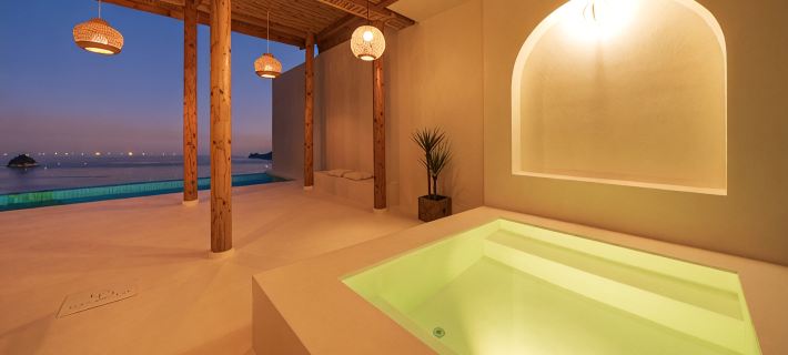 Le Grand Bleu Resort Hotele w: Yosu