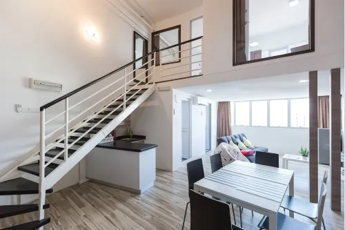 3-Bed Exec Suite RumahKu Airport Penang - spa