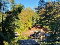 Lakefront Custom Home /w Private Dock on Cove.  Finished Basement.  2 Kitchens Hotels in Fallstown