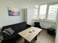 Zweiraumwohnung  im EG in bester Lage, unmittelbar an der Strandpromenade Hotels in Norderney