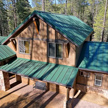 Luxury Cabin in a woods! Private location 7000 ft elevation, 4 seasons!