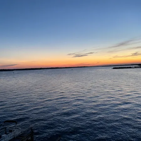 Your Place right on the lake with third floor balcony to watch the sunset 2x2+1