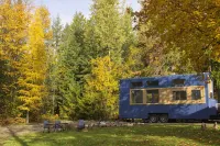 Modern Private Tiny Home in the Forest - Hytter