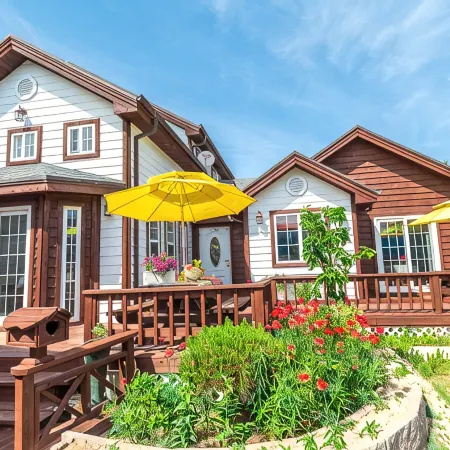 Pyeongchang Daegwallyeong Greenfield Pension Отели рядом с достопримечательностью «Ранчо Самян»