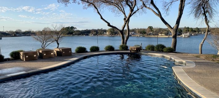 Lakefront property with pool and lighthouse with amazing views of the lake, . Hotels in Hood County