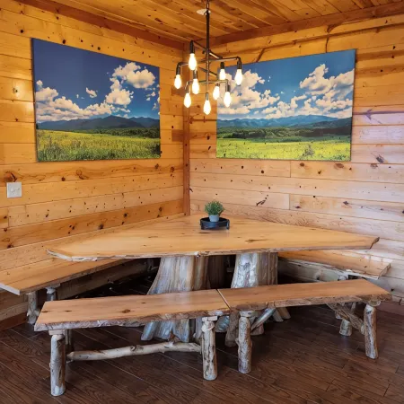 InCabinHeatedPool-JACUZZI-KingBeds- EV Charger - Sleeps20 Aracade EV3