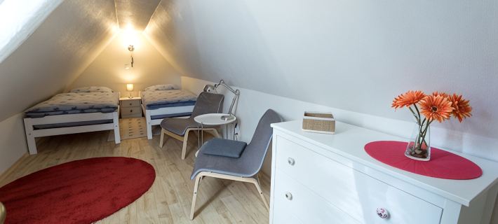 Apartment behind the dike ディットマールシェンのホテル