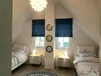 "Käptn 9a" thatched-roof villa with 105 sqm, sauna, fireplace, beach chair, double parking space - Wifi