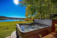 Pagosa Lakefront Home w/ Hot Tub, A/C, & Canoe!