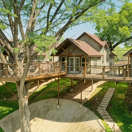 Treetop River Cabins on the Guadalupe River
