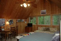 Lindal cedar home located next to Dupont State Recreational Forest.