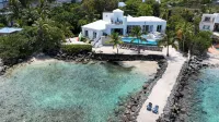 ONE BEACH ROAD; 6 Bedroom, 5 1/2 Bath Beachfront Oasis St Thomas VI - สระว่ายน้ำแบบอินฟินิตี้