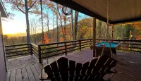 Nantahala Nookie Nook: A Playful Retreat w/Stunning Long-Range mt Sunset Views - Chalets