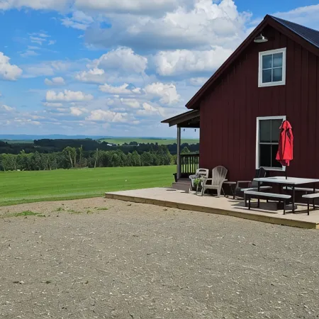 Private Mountain View Cabin in Aroostook on Mars Hill Mountain