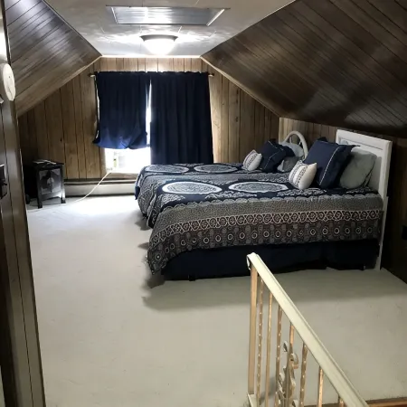 This home is located in beautiful Parke County, a rustic and charming setting.