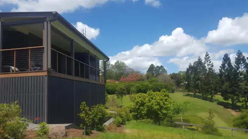 Blue Summit Cottages - Balkon