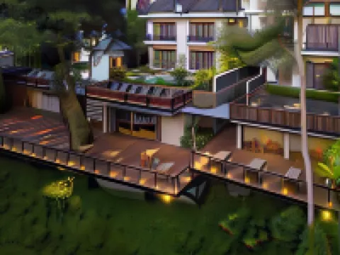 安努普里別墅 Villa Iskandar附近的飯店