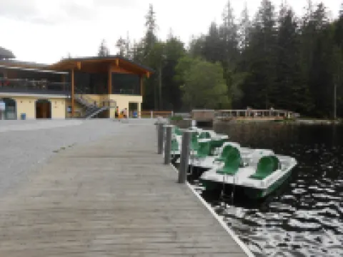 Nice holiday home "Aunt Emma" in Regen, Bavarian Forest, pets welcome レーゲンのホテル