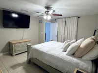 Pet friendly and wheelchair accessible, great place with lots of room.
