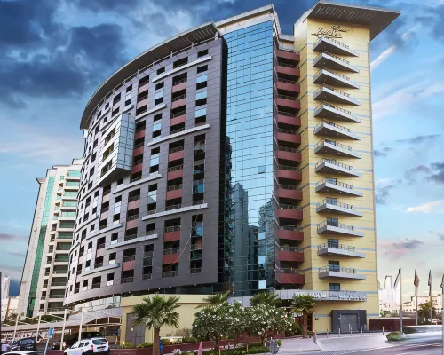 Grand Bellevue Hotel Apartment Dubai โรงแรมใกล้โนว์เลจวิลเลจ