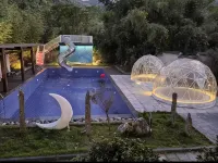 Anji That Sea · Hot Spring Resort Premium Private Residential Stay (Yucun Liangshan Branch) - สระว่ายน้ำส่วนตัว