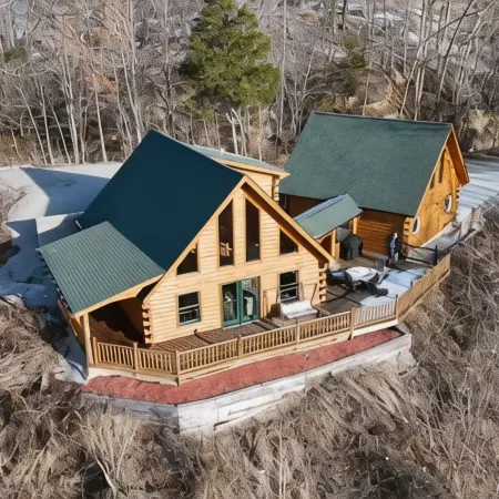 Dale Hollow Lakeview Getaway Log Cabin•3 Bedroom•2.5 Baths•Scenic View•Game Room