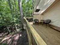 Valley Overlook, Peninsula, Ohio - Glamping Tent with Outdoor Deck, S2