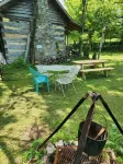 Mullins Log Cabin 1850s Rustic Cabin Near Ark  Sits on 5 AC15 Min to Ark