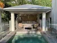 Tropical beach villa