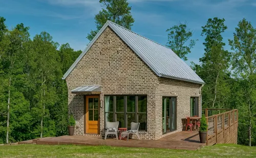 New modern luxury mountain cottage