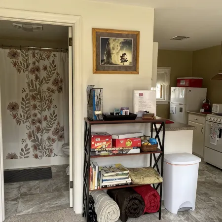 Perfect for two! Less than half mile from YellowstoneDowntown' location.