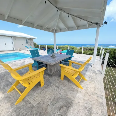 Wave Away!! A Gorgeous Beachfront Home with Private Pool!!