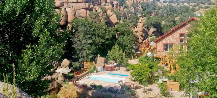 Heaven on Earth Retreat's Sun Studio in Prescott's Gorgeous Granite Dells Hotels in Yavapai County