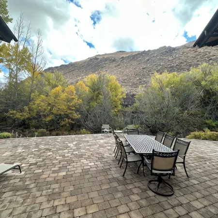 Elegant, Private, Close to Town,  Sun Valley Home Right On Trail Creek!