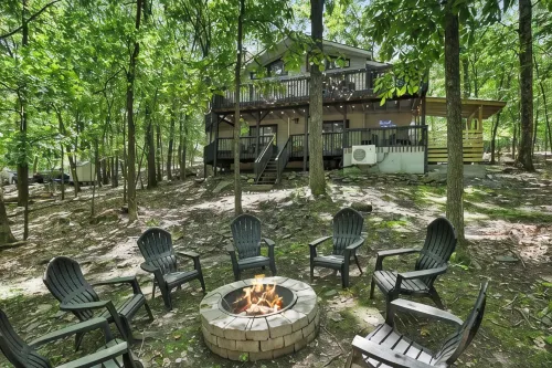 Poconos Chatham Continental - Hot Tub & Fire Pit - 부티크