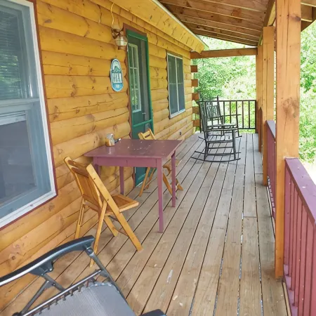 Log Cabin in the White Mountains