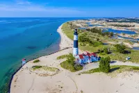 Stunning Brand New Lakefront Home on Lake Michigan w/ Hot Tub & 5 Bedrooms - 4-Star