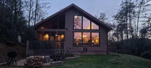 Vista Ridge Cabin, A Romantic Getaway in Helen, GA - 4-Star