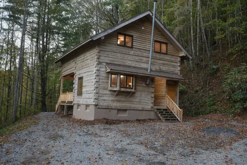 NC cabin for rent - Sanctuary at Big Pine - Hytter