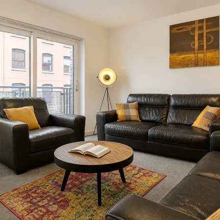 VSBS Waterfront Walk Apt 3 Bed Sleeps 6 Parking