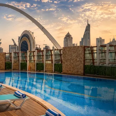 Cielo Hotel Lusail Qatar Hotéis próximos à(ao) Lusail Marina Park