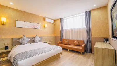 누오룬 포시즌스 호텔 상하이 베이 유니버시티 타운 상하이 응용기술대학 펑시안 캠퍼스 경기장 주변 호텔