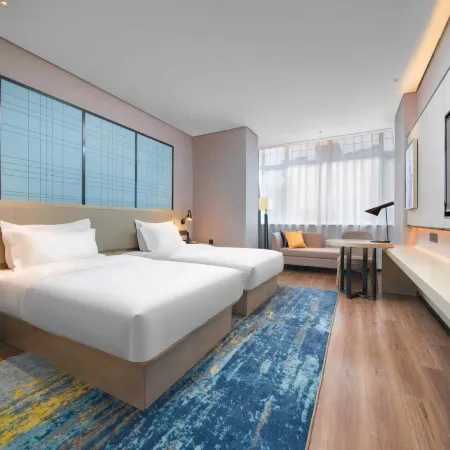 Echarm Hotel (Shache Zhengwuzhongxin Baicheng Railway Station)