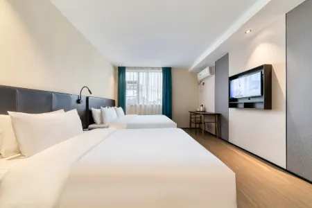 Junyi Hotel (Shangrao Jiangnan Commercial City High-speed Railway Station) Отели рядом с достопримечательностью «Shangrao Botanical Garden»