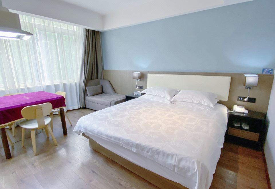 M·저만 스마트 경량 사치 호텔의 모던하고 깔끔한 라운지 공간