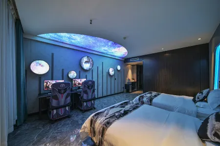 Jingbian County Huashan Grand Hotel Отели в г. Цзиньбяньсянь