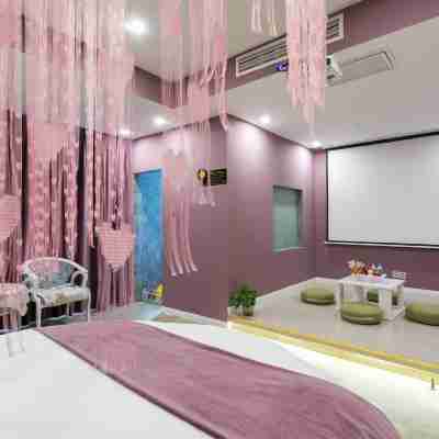 時光印主題酒店（星河步行街店） Rooms