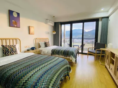 武功山雲隱山居（遊客中心店） 鄰近武功山風景區登山步道的酒店