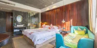 Huadigang Yueting Concept Hotel - Quarto-pai-filho Quente