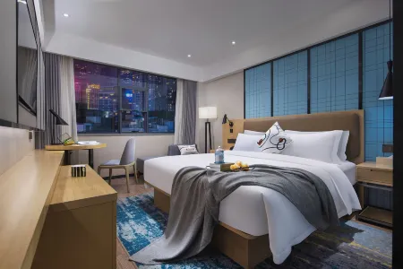 Echarm Hotel (Heyuan Jianji Wanda Plaza) Отели рядом с достопримечательностью «First High-Altitude Fountain in Asia»